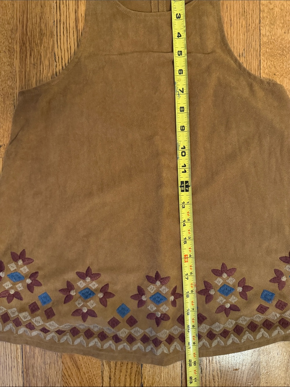 Hollister Brown Suede-Look Sleeveless Top - Picture 5 of 6